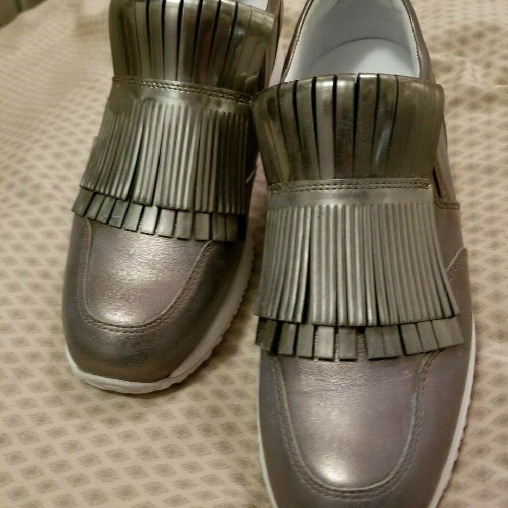 Hogan Gun Metal Sneakers - EU 37.5